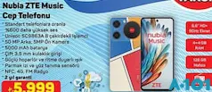 NUBİA ZTE MUSİC CEP TELEFONU indirimli fiyat NUBİA ZTE MUSİC CEP TELEFONU fiyat ve kampanya bilgisi